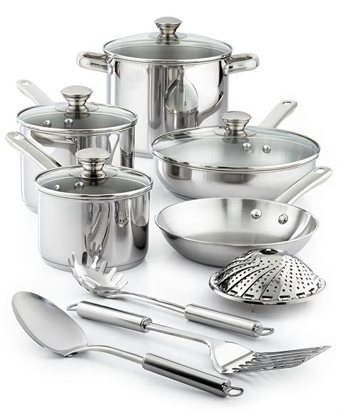 75 Off Deal Stainless Steel 13 Pc Cookware Set 29 99