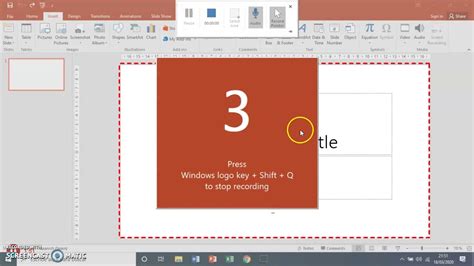 Como Grabar Pantalla En Power Point Youtube