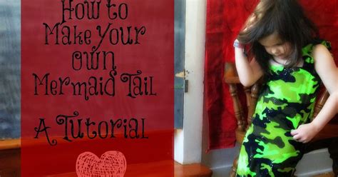 Beyond Pearls How To Make Your Very Own Mermaid Tail A Tutorial