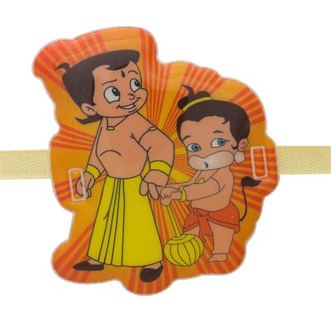 Chota Bheem And Hanuman Kids Rakhi Rakhi Ts Send Rakhi To India