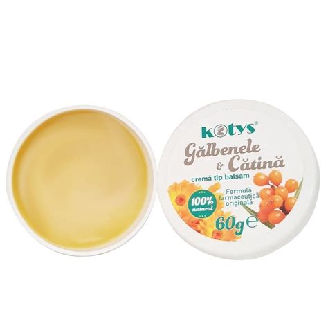 Crema De Galbenele Si Catina Tip Balsam 60gr Kotys