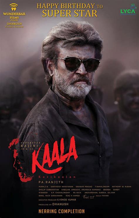 Check Out This Second Look Poster Of Kaala Released On Rajinikanths