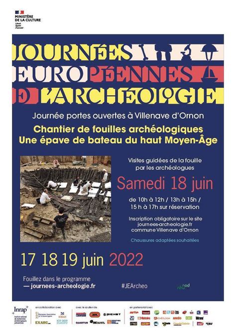 Journées Européennes De Larchéologie En Nouvelle Aquitaine Du 17 Au 19 Juin 2022