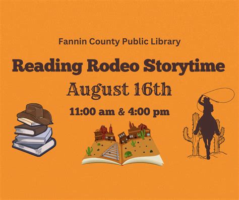 Reading Rodeo Storytime Mountain Regional Library System