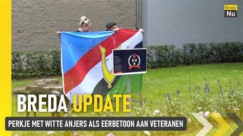 Perkje Met Witte Anjers Als Eerbetoon Aan Veteranen Breda Update