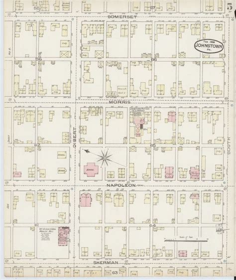 Image 5 Of Sanborn Fire Insurance Map From Johnstown Cambria County Pennsylvania Library Of