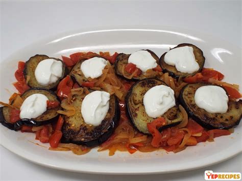 Borani Banjan Eggplant With Yogurt Sauce Recipe YepRecipes