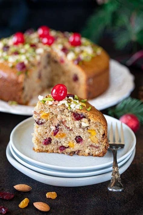 Spiced Fruit And Nut Cake Eggless Christmas Nut Cake Ruchiskitchen