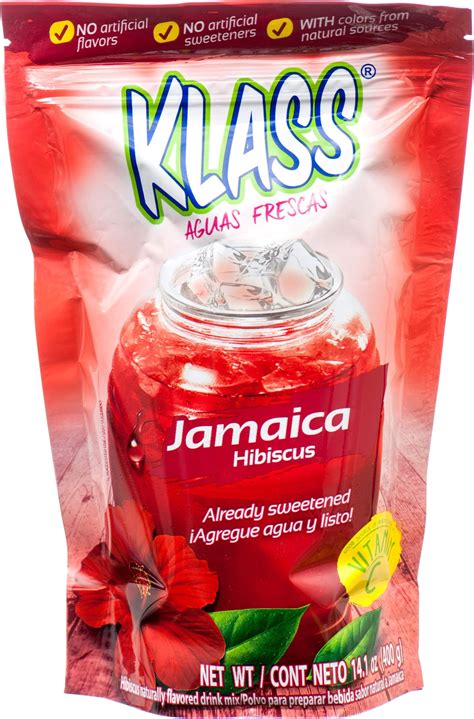 Amazon Drink Mix Hibiscus Berries Klass Aguas Frescas Sugar