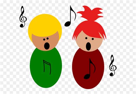 Children Clip Art - Choir Singing Clipart - FlyClipart