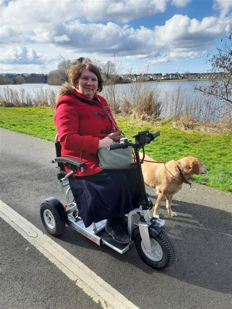 Wendy Collects Her Freedom S1 Mobility Scooter Folding Mobility Scooters