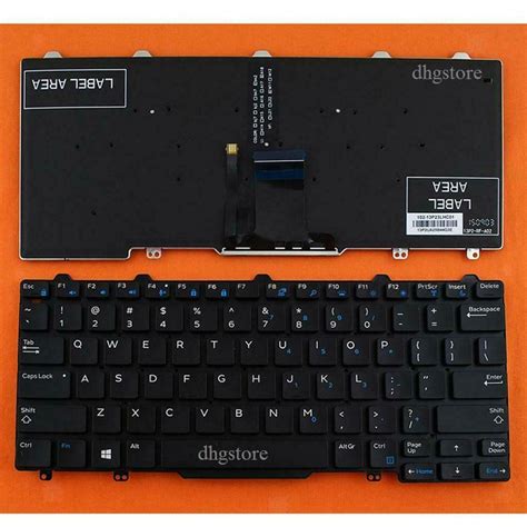 Bàn Phím Keyboard Laptop Dell Latitude E5250 E5270 E7250 E7270 Có đèn Bàn Phím