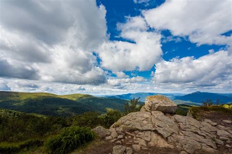 Bukowe Berdo Path In Bieszczady Stock Image Image Of Beautiful