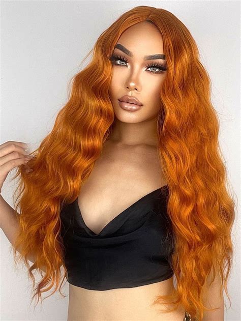 4 4 Lace Front Extra Long Body Wave Synthetic Wig Wigs Synthetic