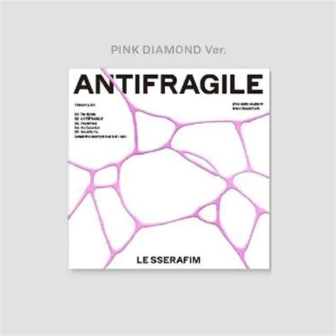 Le Sserafim Antifragile 2nd Mini Album Compact Pink Diamond Ve