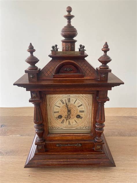 Antique Junghans Table Clock Etsy