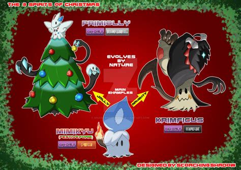 Mimikyu Festive Forms By Shadowshaun200 On Deviantart