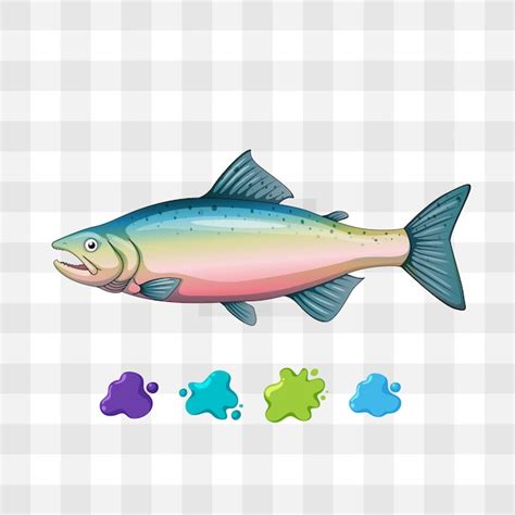 Premium Vector Hand Drawn Sketch Salmon Fish Illustration