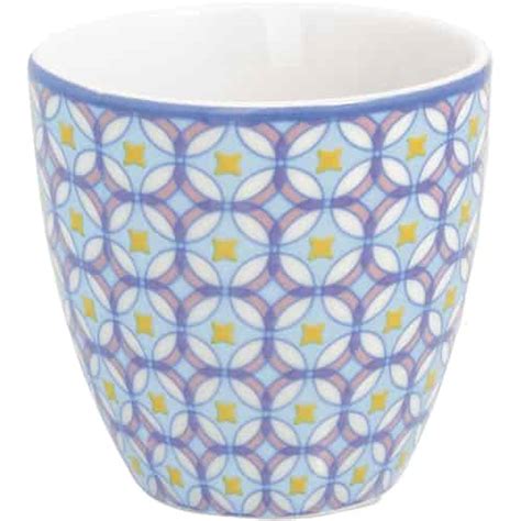 GreenGate Latte Cup Lola Pale Blue