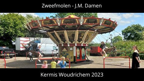 Zweefmolen J M Damen Offride Kermis Woudrichem Youtube