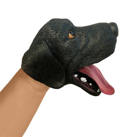 RUBBER HAND PUPPET DOG - THE TOY STORE