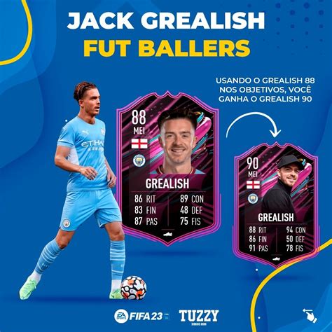 Tuzzy E Sports On Twitter Jack Grealish Fut Ballers Cartinha