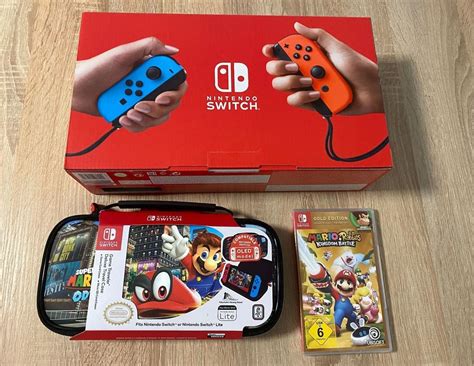 Nintendo Switch Mit Mario Und Case Neu Kaufen Auf Ricardo