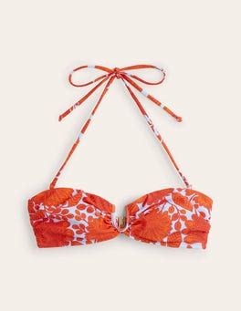 U Bar Bikini Top Fire Cracker Gardenia Swirl Boden Uk