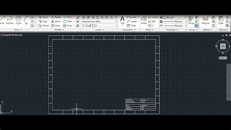 Design Of Title Block In AutoCAD I Attributes For Title Block Block