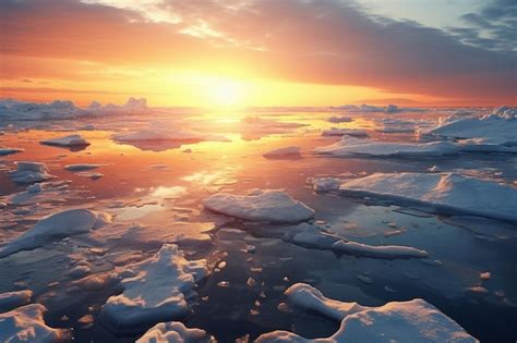 La Fonte Des Glaces L élévation Du Niveau De La Mer L augmentation