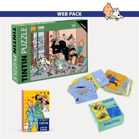 Pack Puzzle Accueil Boutique Tintin Tintin Boutique