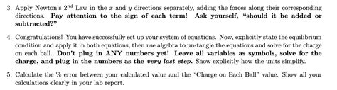 Solved PART 3: Calculating the electrostatic constant k : | Chegg.com