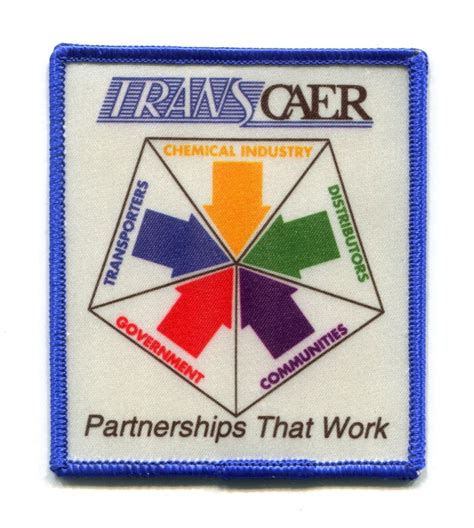 TRANSCAER Hazardous Materials Training Fire ERT Patch No State Affilia ...