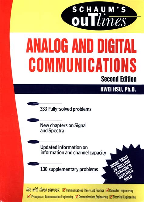 Schaum S Outline Of Analog And Digital Communications Ebook By Hwei P