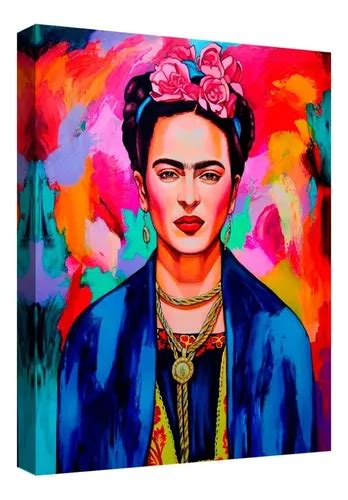 Cuadro Decorativo Canvas Coleccion Frida Kahlo X Color Frida