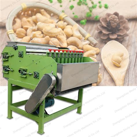 Automatic And Semi Automatic Cashew Nut Shelling Cracking Machine With