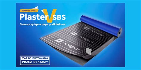 Samoprzylepna papa podkładowa Plaster V SBS nowość marki Icopal