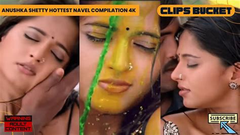 Anushka Hot Navel Compilation Anushkashetty Romance Hot Saree YouTube