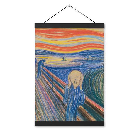 The Scream by Edvard Munch - Etsy