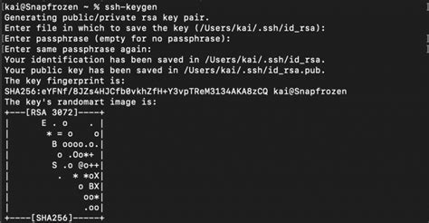 How To Setup And Use Ssh Keys Snapfrozen