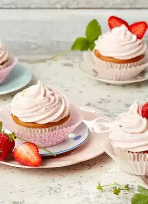 Erdbeer Cupcakes Rezept Dr Oetker