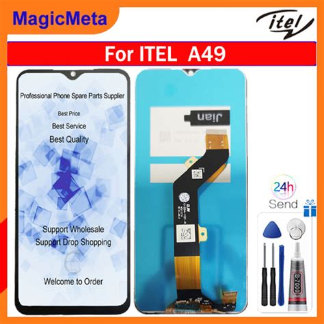 จอ LCD แบบดงเดม MagicMeta สำหรบ ITEL A49สมผสหนาจอ LCD A661L หนา