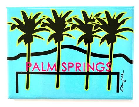 Palm Springs California Magnet Palm Springs Sign - Fifth Avenue