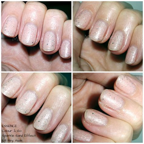 Nuevo ESSENCE Colour Go Sparkle Sand Effect Hey Nude Paperblog