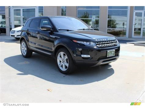 Santorini Black Metallic Land Rover Range Rover Evoque Pure