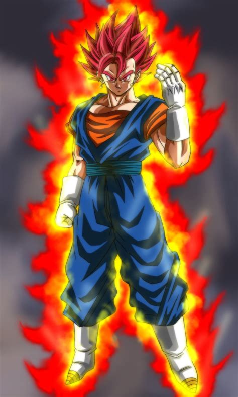 Vegito Super Saiyan God Dragon Ball Super Artwork Dragon Ball Super