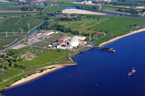 Luftbild Stade Geb Ude Der Stillgelegten Reaktorbl Cke Und Anlagen