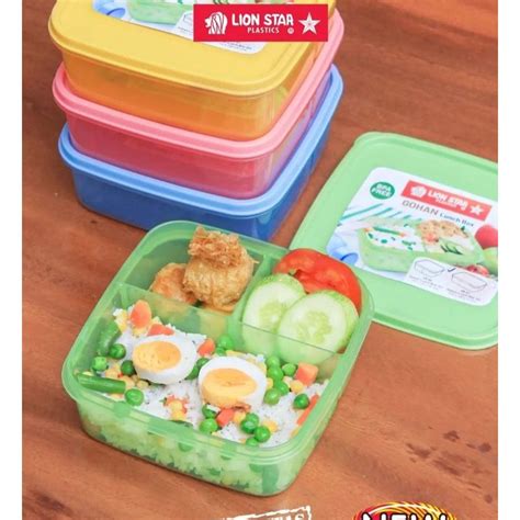 Jual Lion Star SB 66 Gohan Lunch Box 101 Kotak Makan Kotak Bekal