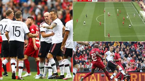 Dimitar Berbatov scores brilliant goal in Man Utd Legends vs Liverpool ...