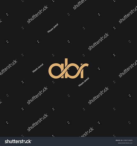 Creative Letter Abr Logo Abstract Business Logo Royalty Free Stock